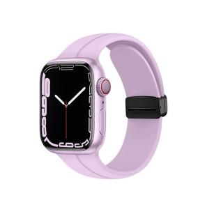 Silicone Magnetic Folding Buckle Apple watch band for Apple Watch Ultra 